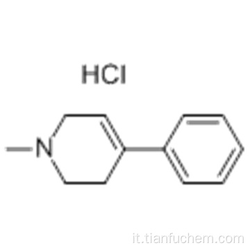 1-metil-4-fenil-1,2,3,6-tetraidropiridina cloridrato CAS 23007-85-4